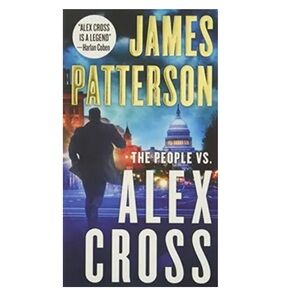 James Patterson Paperback Novel with Navy & Gold Spine